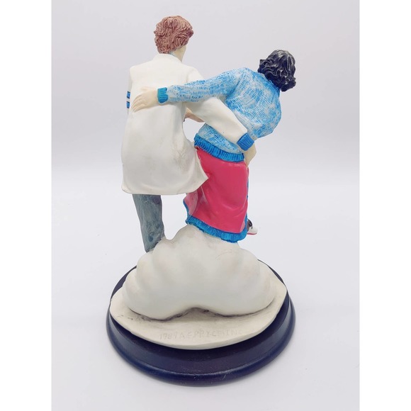 Vintage Jitterbug 9.5" Dance Sculpture 1989 A.E.P. Albert E Price Bellmawr NJ TW - Picture 5 of 16